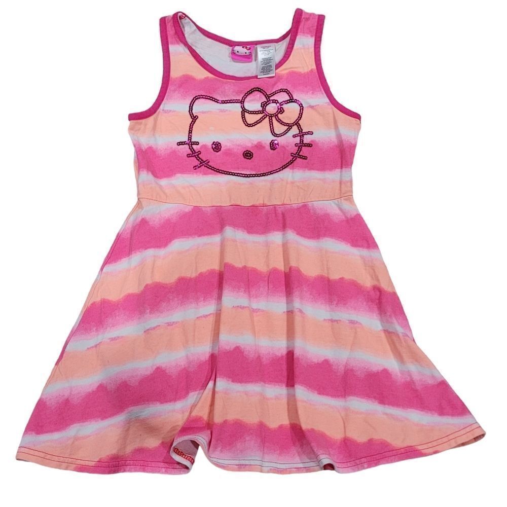 Hello Kitty Stripe Casual Dress